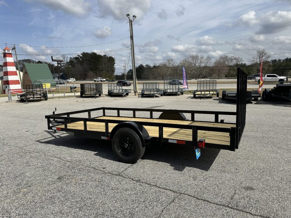 New 2026 7X14 SINGLE AXLE UTILITY TRAILER
