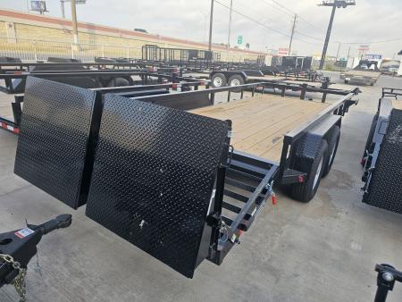New 2027 East Texas Trailers 83"X20' Equipment Trailer