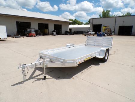 New 2027 Aluma 7814S-BT Utility Trailer