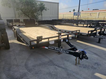 New 2027 East Texas Trailers 102"X20' Equipment Trailer