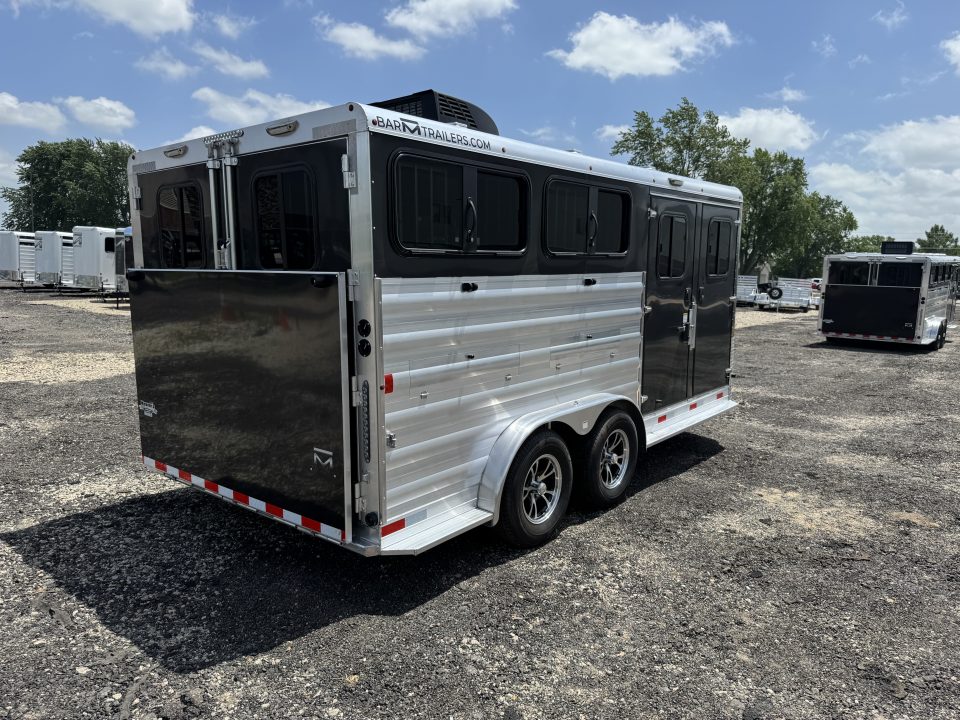 New 2026 Bar-M Trailers 6 PEN Stock / Stock Combo Trailer