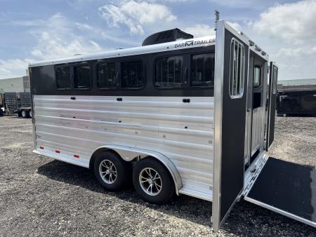 New 2026 Bar-M Trailers 6 PEN Stock / Stock Combo Trailer