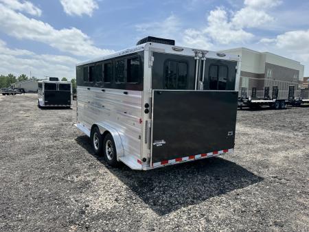 New 2026 Bar-M Trailers 6 PEN Stock / Stock Combo Trailer