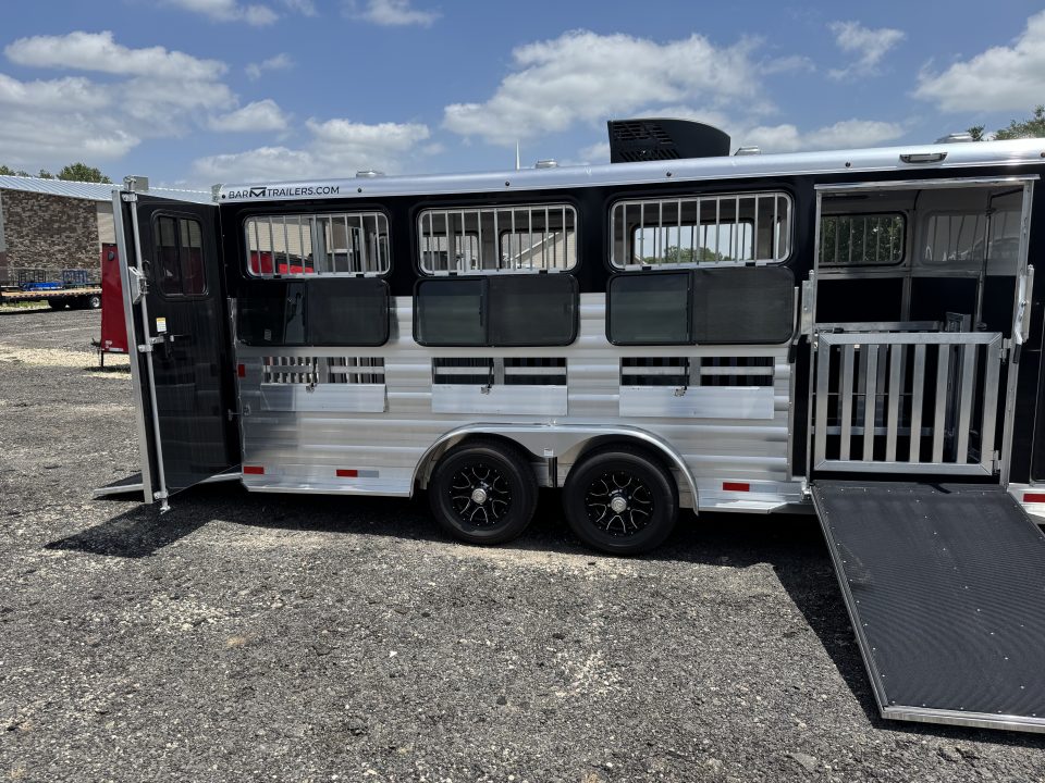 New 2026 Bar-M Trailers 8 PEN Stock / Stock Combo Trailer