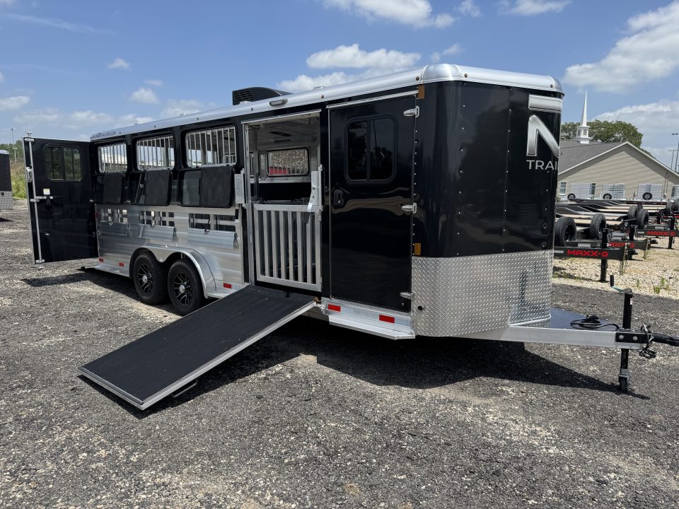 New 2026 Bar-M Trailers 8 PEN Stock / Stock Combo Trailer
