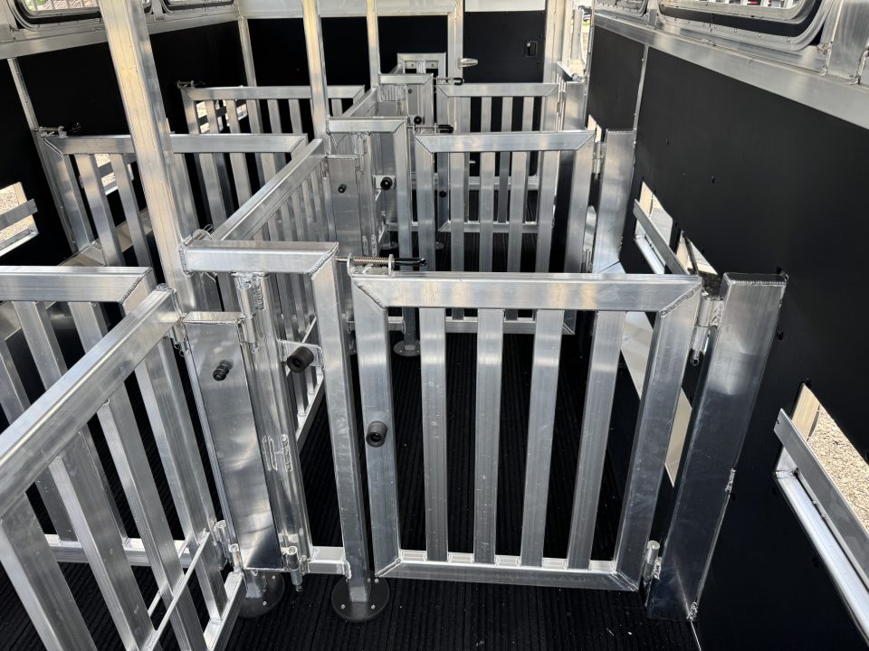 New 2026 Bar-M Trailers 8 PEN Stock / Stock Combo Trailer