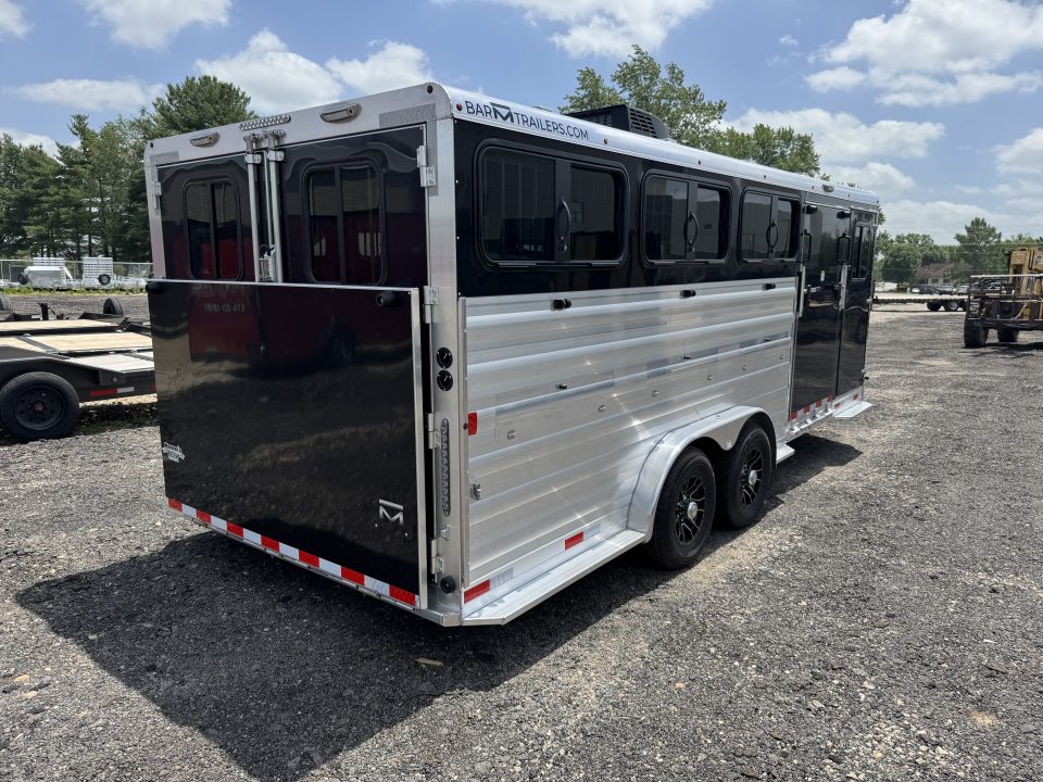 New 2026 Bar-M Trailers 8 PEN Stock / Stock Combo Trailer