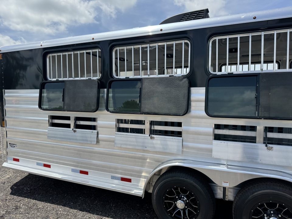 New 2026 Bar-M Trailers 8 PEN Stock / Stock Combo Trailer