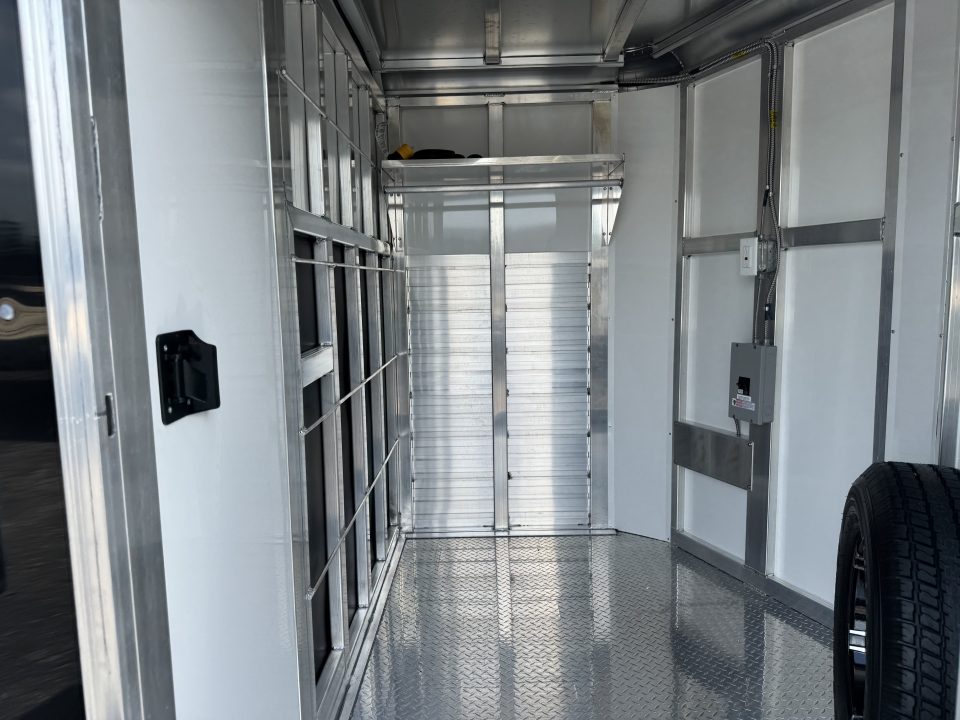 New 2026 Bar-M Trailers 8 PEN Stock / Stock Combo Trailer