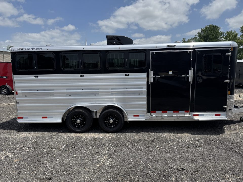 New 2026 Bar-M Trailers 8 PEN Stock / Stock Combo Trailer