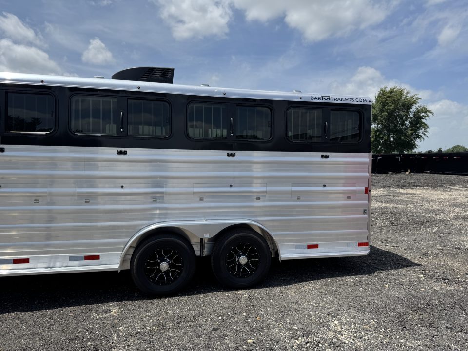 New 2026 Bar-M Trailers 8 PEN Stock / Stock Combo Trailer
