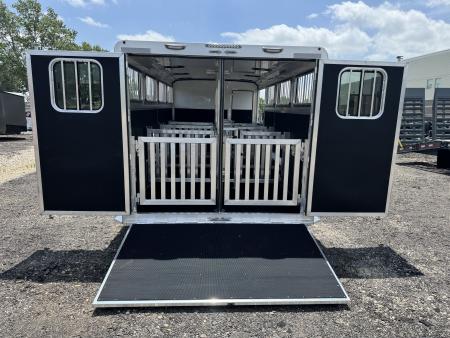 New 2026 Bar-M Trailers 8 PEN Stock / Stock Combo Trailer