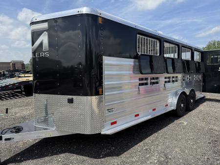 New 2026 Bar-M Trailers 8 PEN Stock / Stock Combo Trailer