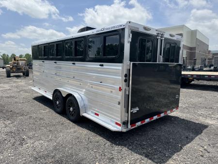 New 2026 Bar-M Trailers 8 PEN Stock / Stock Combo Trailer