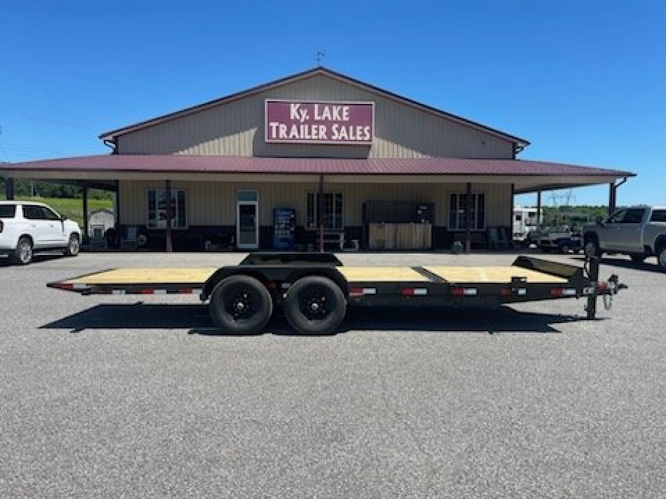 New 2026 Rice Trailers PTH22-TILT Flatbed Trailer
