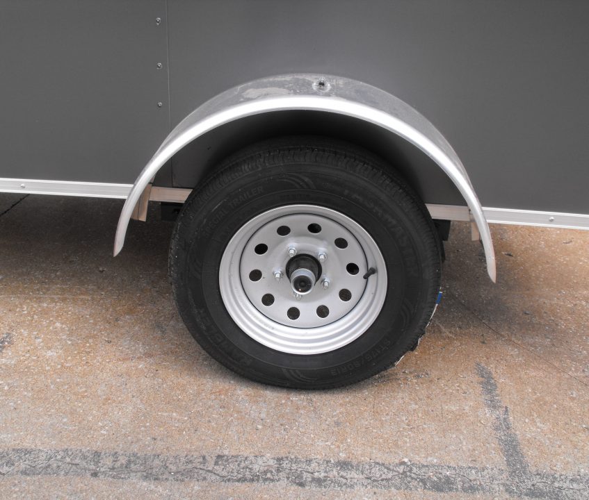 New Enclosed Trailer 4 X 8 Ramp Door 5' Int 080 Skin
