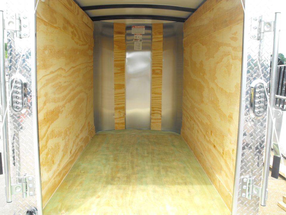 New Enclosed Trailer 4 X 8 Ramp Door 5' Int 080 Skin