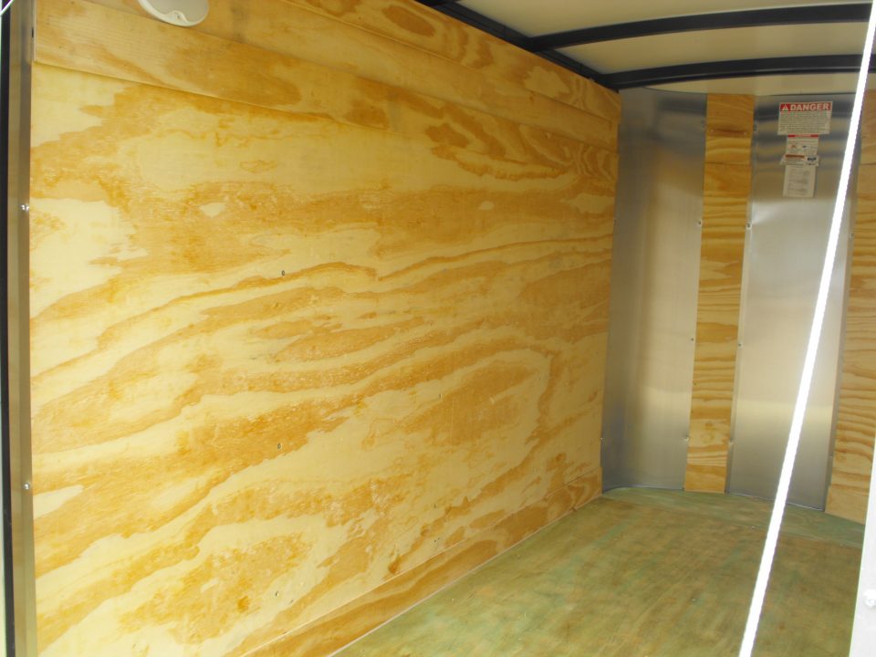 New Enclosed Trailer 4 X 8 Ramp Door 5' Int 080 Skin