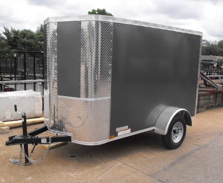 New Enclosed Trailer 4 X 8 Ramp Door 5' Int 080 Skin