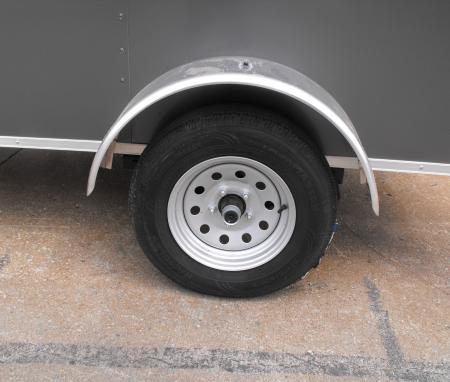 New Enclosed Trailer 4 X 8 Ramp Door 5' Int 080 Skin