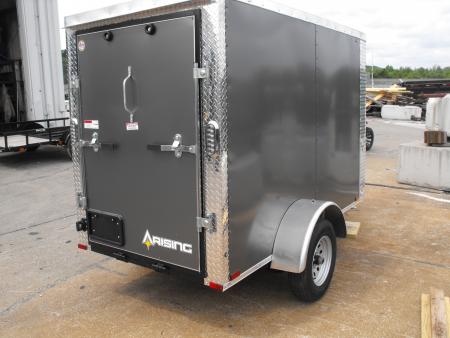 New Enclosed Trailer 4 X 8 Ramp Door 5' Int 080 Skin