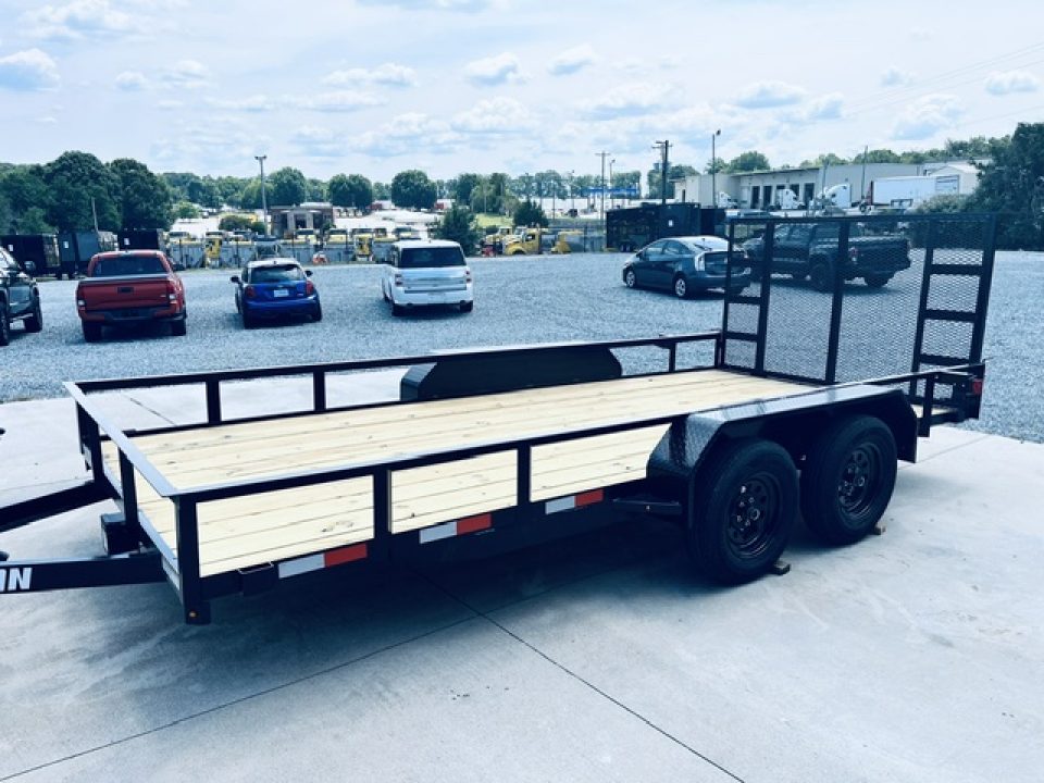 New 2026 Nolan 7X16 7K E Landscape Utility Trailer