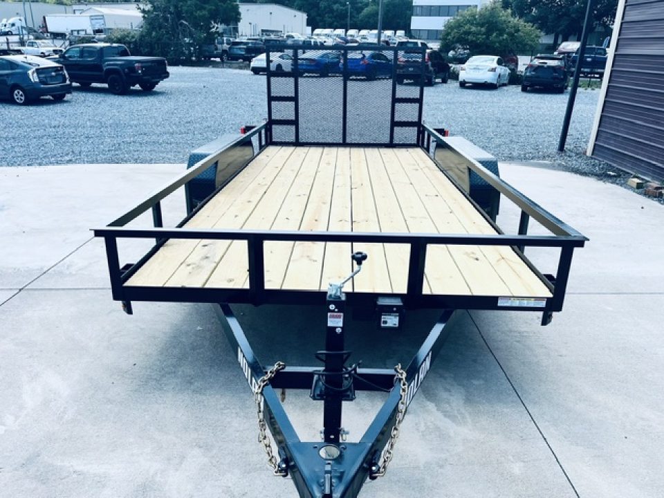 New 2026 Nolan 7X16 7K E Landscape Utility Trailer