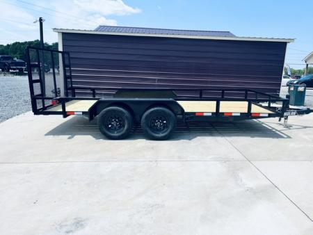 New 2026 Nolan 7X16 7K E Landscape Utility Trailer