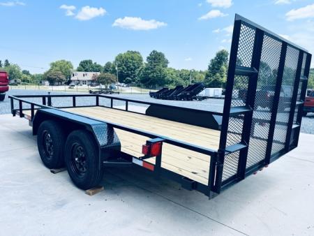 New 2026 Nolan 7X16 7K E Landscape Utility Trailer