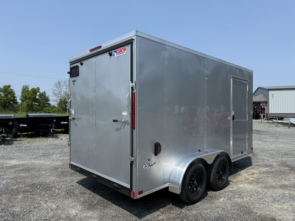 New 2026 Pace American 7X14 OUTBACK DLX Cargo / Enclosed Trailer