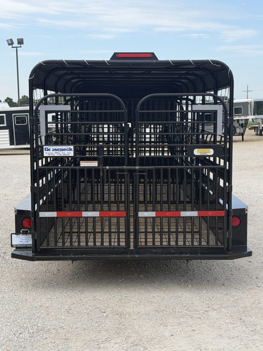 Used 2024 Gooseneck 24' Stock Gooseneck Stock Trailer