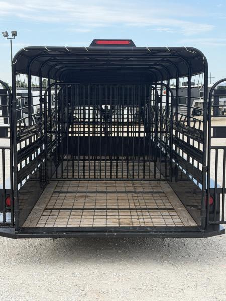 Used 2024 Gooseneck 24' Stock Gooseneck Stock Trailer