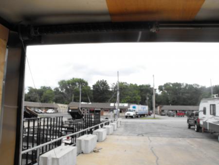 New Enclosed Trailer 7 X 16 Ramp Silver 7' Interior 7000 GVRW