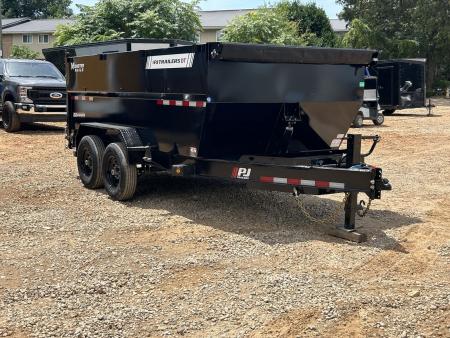 New 2026 PJ Trailers 7x14 TA (DT) 15.4K Dump Trailer
