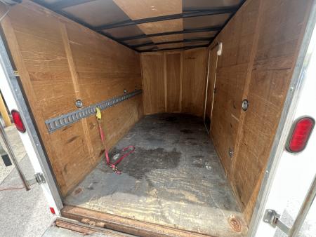 Used 2015 Wells Cargo 6x10 3K Ramp Door Cargo / Enclosed Trailer