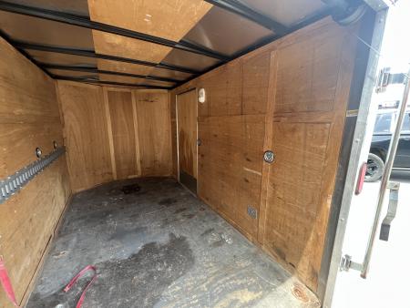 Used 2015 Wells Cargo 6x10 3K Ramp Door Cargo / Enclosed Trailer