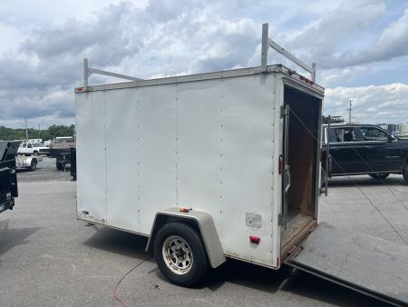 Used 2015 Wells Cargo 6x10 3K Ramp Door Cargo / Enclosed Trailer