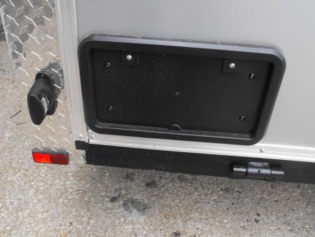New Enclosed Trailer 7 x 14 RAMP 7000 GVWR 7' Interior Silver Mist