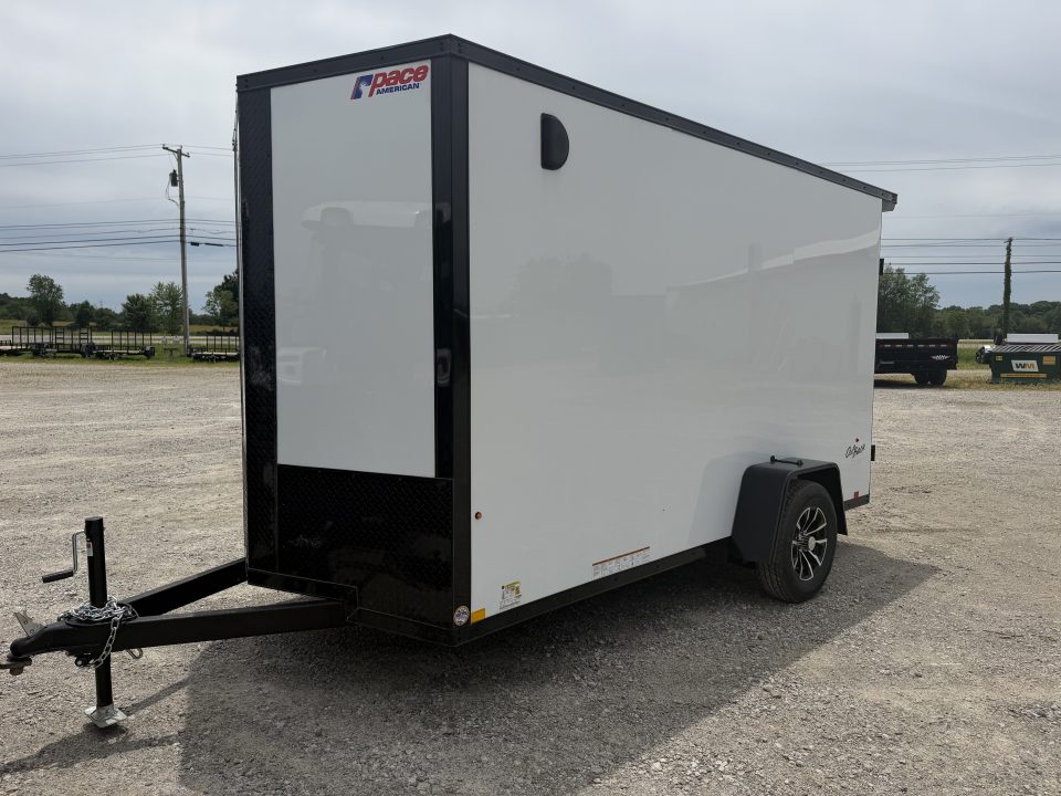 New 2026 Pace American 6X12 Cargo / Enclosed Trailer 3.5 GVWR