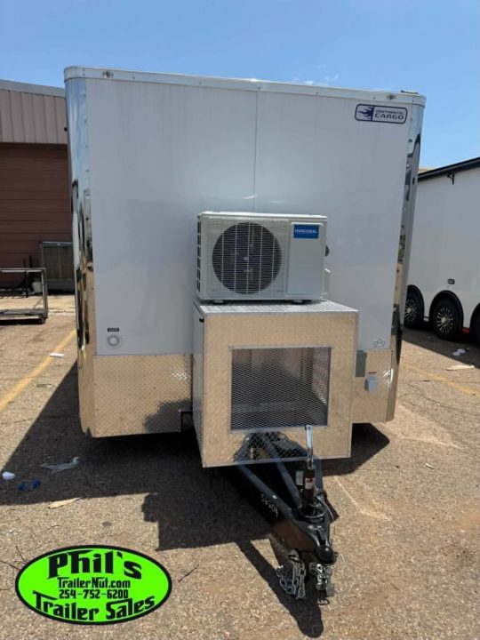 New 2026 Continental Cargo 8.5X24 OFFICE / JOBSITE TRAILER Office Trailer MINI SPLIT, REFRIGERATOR, BATHROOM PACKAGE & MORE!