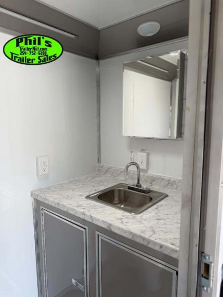 New 2026 Continental Cargo 8.5X24 OFFICE / JOBSITE TRAILER Office Trailer MINI SPLIT, REFRIGERATOR, BATHROOM PACKAGE & MORE!