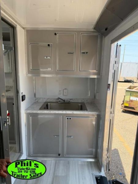 New 2026 Continental Cargo 8.5X24 OFFICE / JOBSITE TRAILER Office Trailer MINI SPLIT, REFRIGERATOR, BATHROOM PACKAGE & MORE!