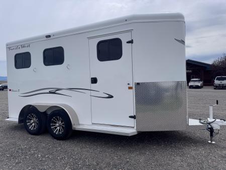 New 2026 Trails West 2H BP Classic Horse Trailer