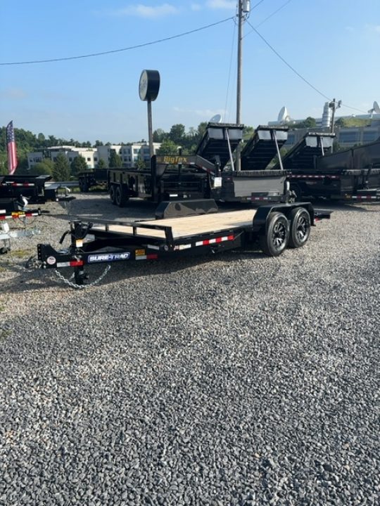 New 2026 Sure-Trac 7x18 Tilt Equipment Trailer