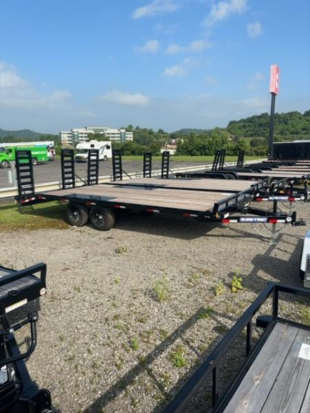 New 2026 Sure-Trac 8.5x20 (17+3) Low Profile Deckover Trailer