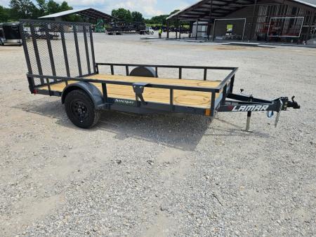 New 2026 Lamar 77X12 SINGLE 3.5K TUBE TOP UTILITY W/4  CHANNEL FRAME & 4' SPRING GATE