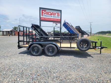 New 2026 Top Hat Trailers 14' x 77" LDX Tandem Axle Utility Trailer