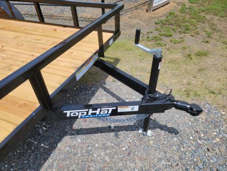 New 2026 Top Hat Trailers 14' x 77" LDX Tandem Axle Utility Trailer