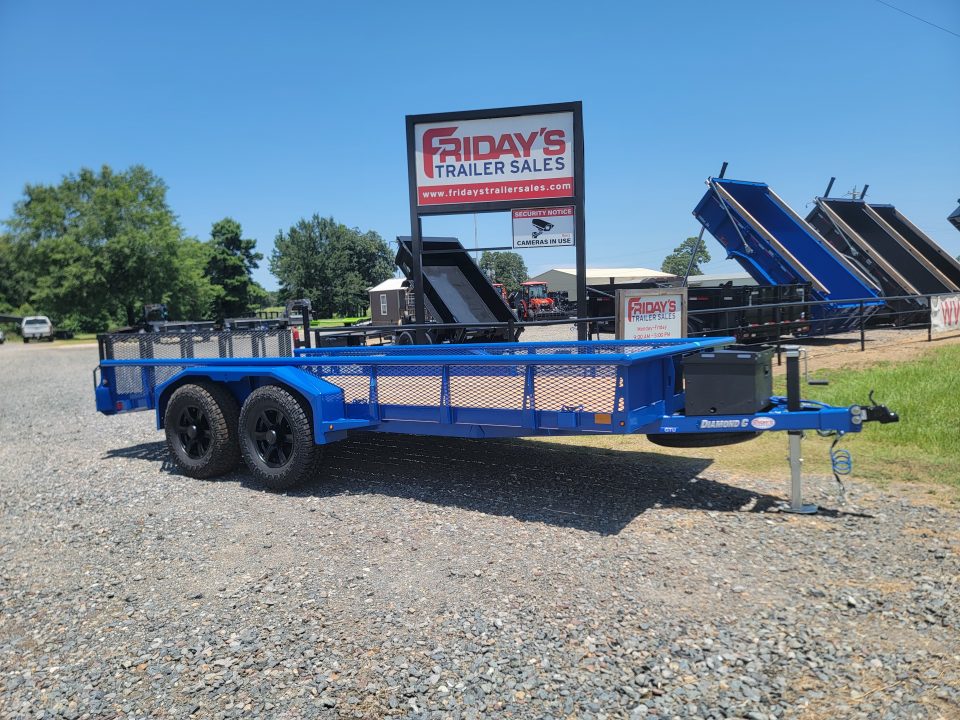 New 2026 Diamond C Trailers GTU235 16' x 83" Venture Series Tandem Axle Utility Trailer