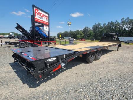 New 2026 Top Hat Trailers GN159 LO PROFILE Flatbed 30' x 102" Equipment Trailer